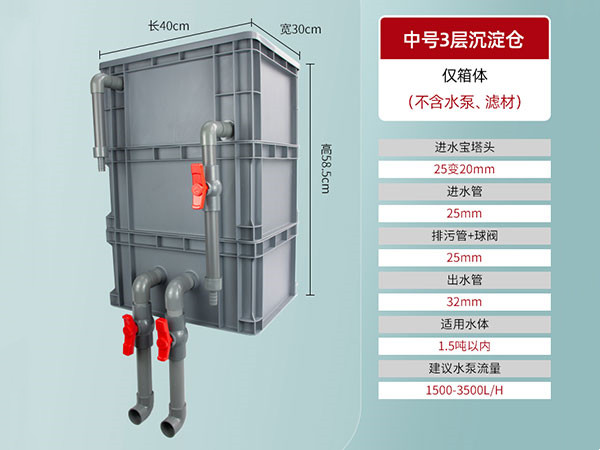 沉淀仓过滤箱